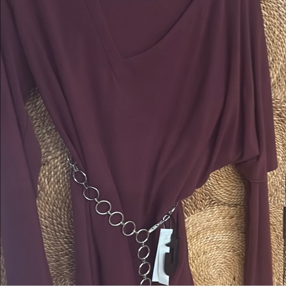 Circle Ring Belt Chain-Link Silver - Picture 3 of 6